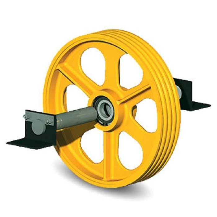 [HAA-00121] 2-groove Diverter Sheave — 300 mm
