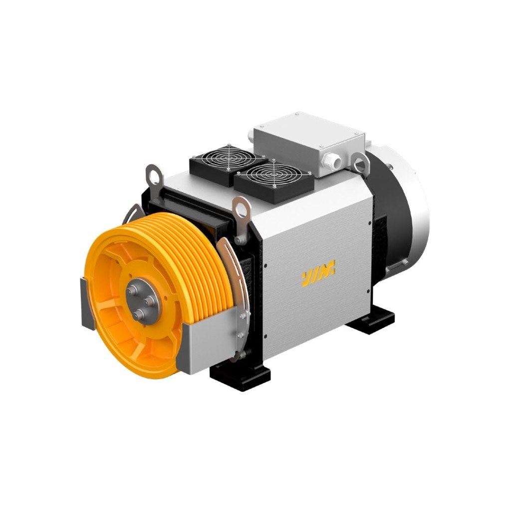 [HAA-00143] Behran Gearless Motor BM380 14.4 kW 1.6 m/s