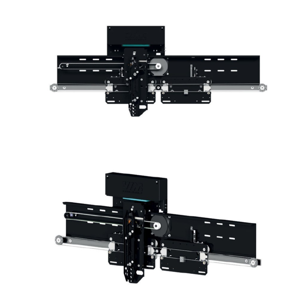 [HAA-00239] باب مقصورة أوتوماتيكي مركزي بهران BH150 900×2600 مم مصراعان